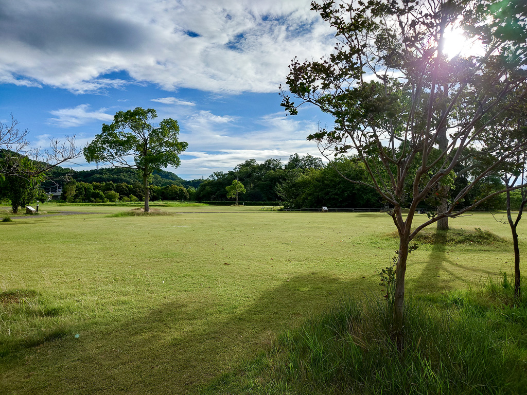玉丘史跡公園。